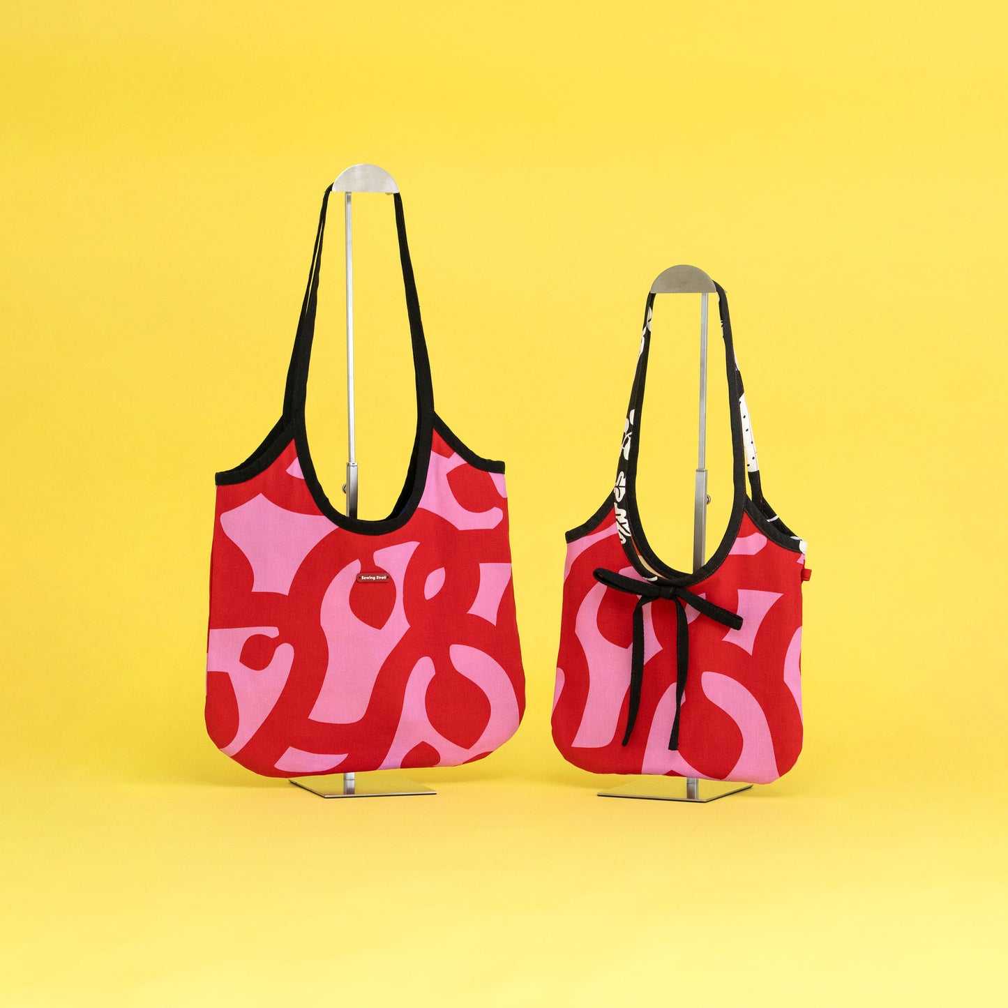 5 sizes Simple Canvas Bag "Clara" PDF Sewing Pattern + Sewing Instructions + 4k video tutorials _Beginner friendly Pattern_Instant Download