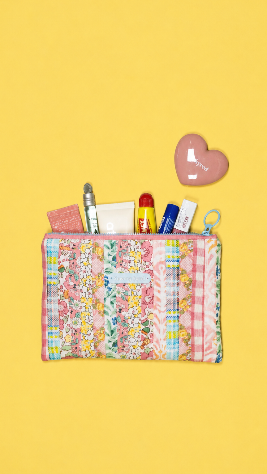 Scrappy Strip Pouch