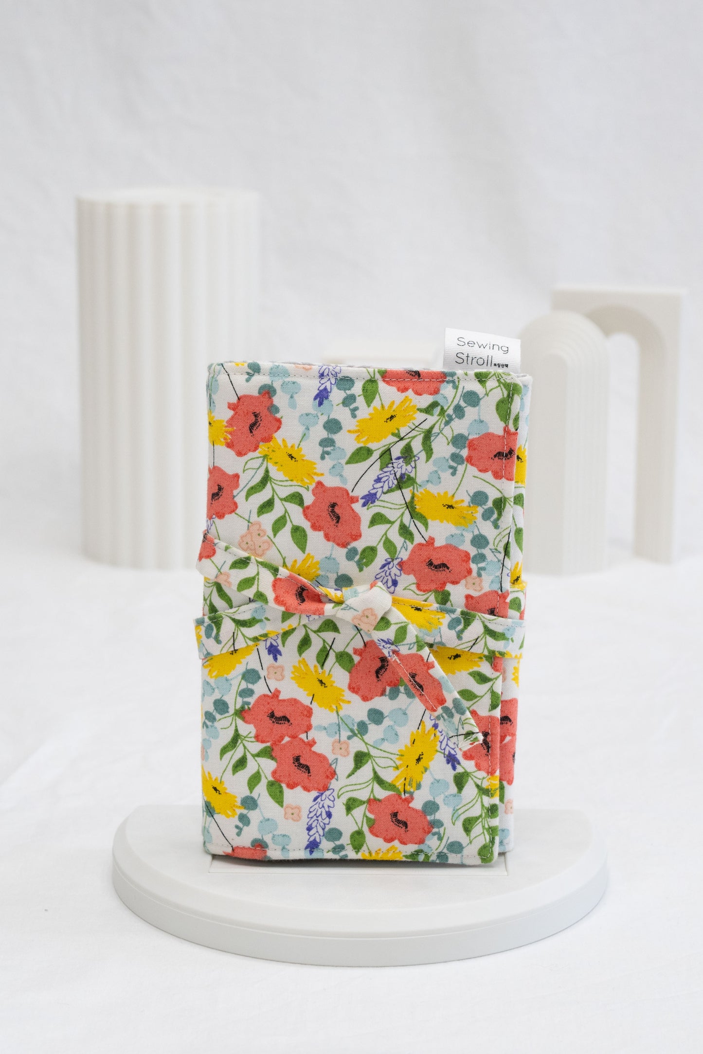 DIY Sewing Passport case Patterns - Roll up Travel Pouch "Elly" PDF Templates with youtube tutorials + Written instructions