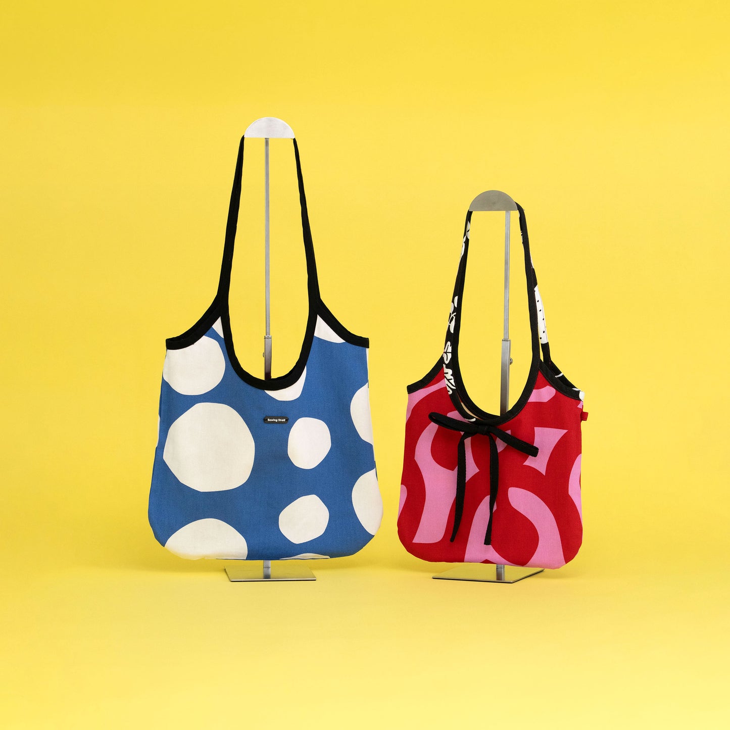 5 sizes Simple Canvas Bag "Clara" PDF Sewing Pattern + Sewing Instructions + 4k video tutorials _Beginner friendly Pattern_Instant Download