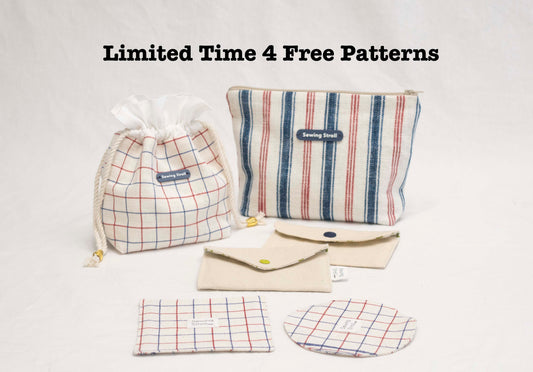 Free Sewing Project Patterns + Written instructions Download