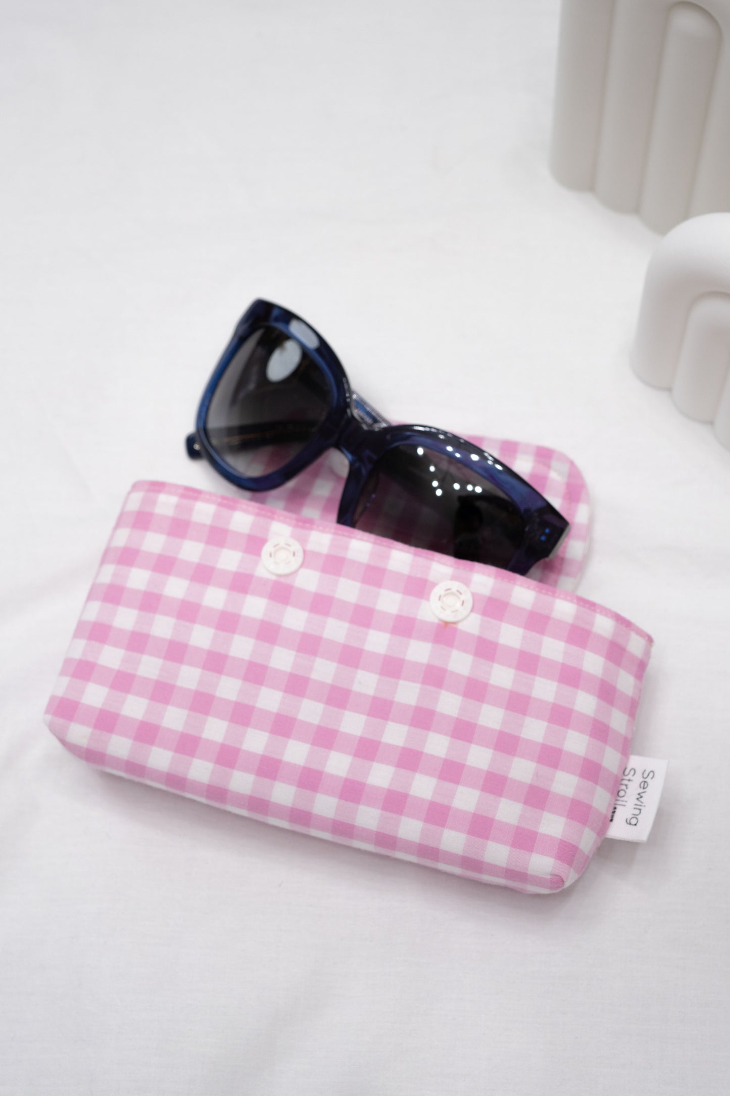 DIY Sewing Sunglasses Case PDF Pattern + video tutorial + Written instructions