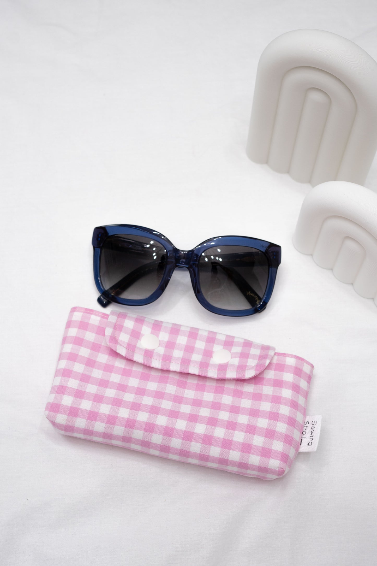 DIY Sewing Sunglasses Case PDF Pattern + video tutorial + Written instructions