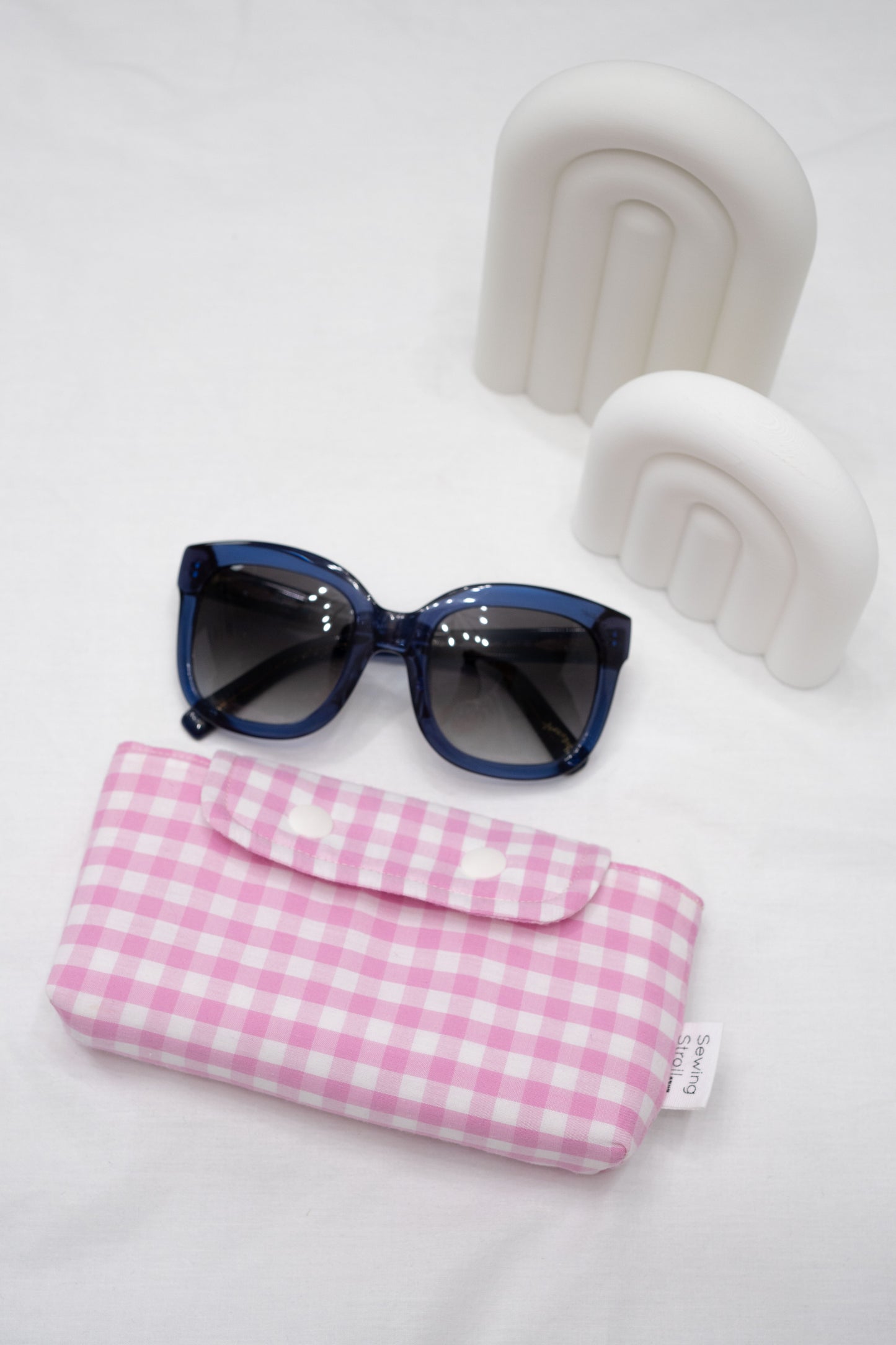 DIY Sewing Sunglasses Case PDF Pattern + video tutorial + Written instructions