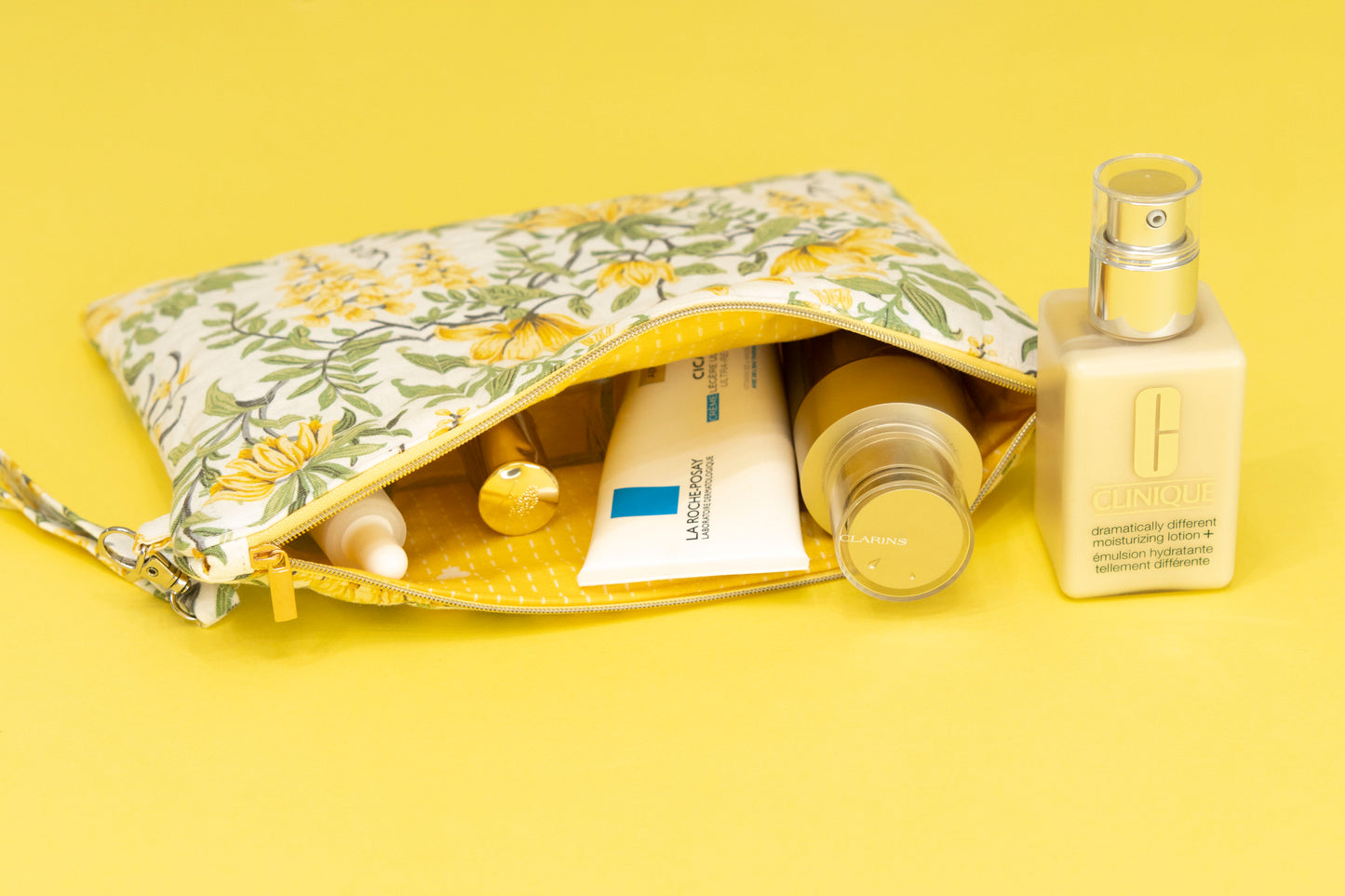 5 Sizes Classic Zippered Pouch Sewing Pattern + Instructions
