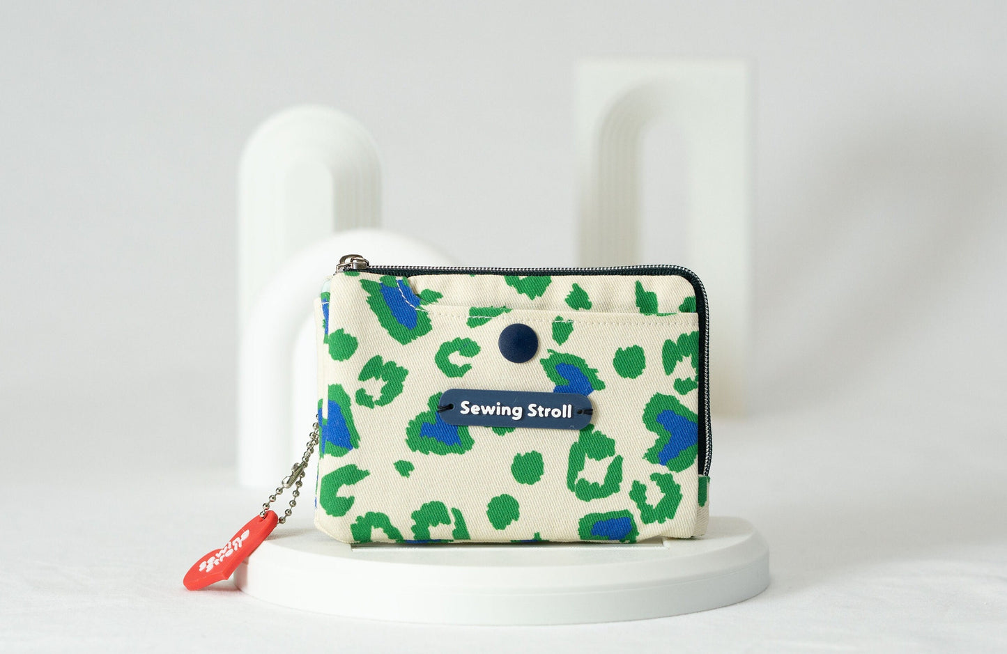 DIY Mini Wallet "Jean" Sewing PDF Pattern template + Bonus Size pattern included!