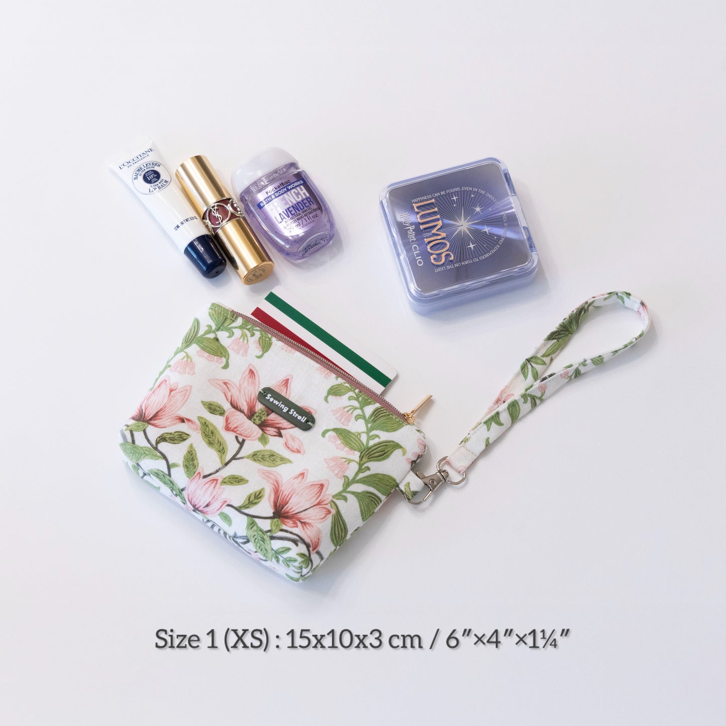 Classic Makeup Bag Sewing Pattern | 5 Sizes | Zipper Pouch | Beginner Friendly PDF + Video Tutorial